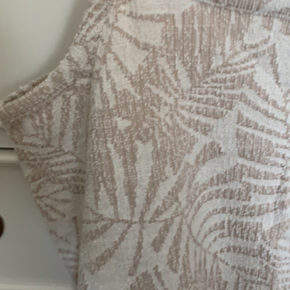 LOFT Tropical Palm Textured Boucle Cami Tank Top - Picture 6 of 11